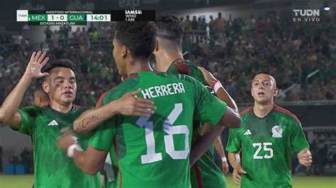 Gol De M Xico Ra L Jim Nez Cobra Un Penal A La Perfecci N Para El