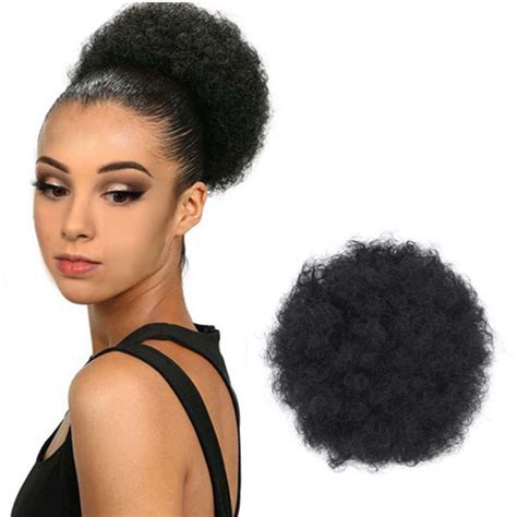 Synthetic Puff Drawstring Afro Hair Buns Extension Bella Hair