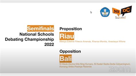 Nsdc Semifinal Riau Vs Bali Youtube