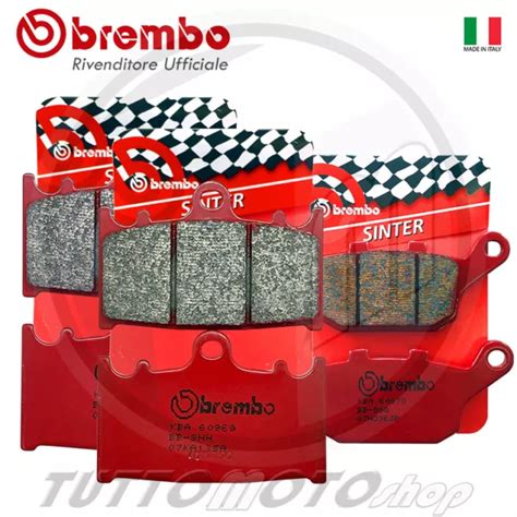 KIT PASTIGLIE FRENO Brembo Rosse Sinter Ant Post Suzuki Gsx 1250 Fa