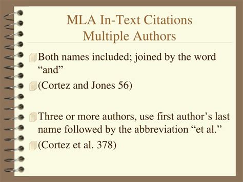 Ppt Mla In Text Citations Powerpoint Presentation Free Download Id4625109