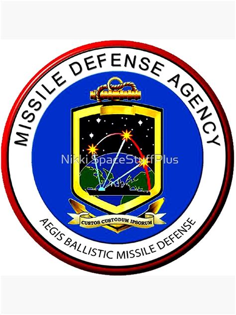 Missile Defense Agency Aegis Logo Poster For Sale By Spacestuffplus Redbubble