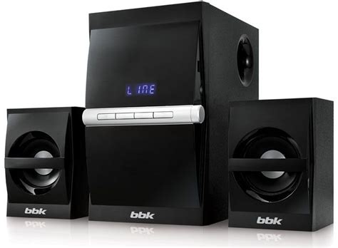 Характеристики Колонки BBK CA-227S, 2.1, черный (389149) смотреть в ...