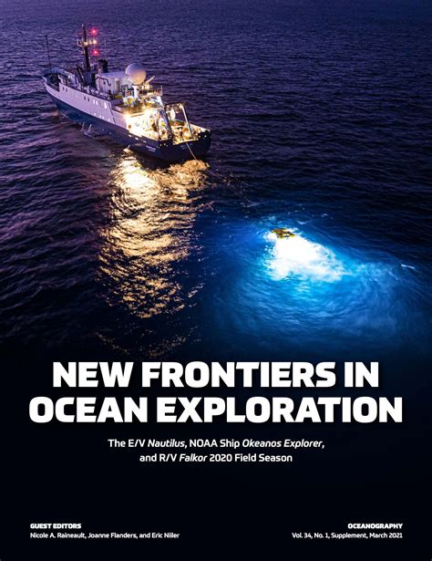 New Frontiers in Ocean Exploration – NOAA Ocean Exploration Cooperative ...