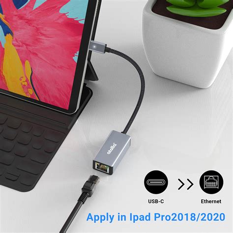 Адаптер Atolla Ethernet Алуминий Usb C Rj45 100 10 1 Mbps Сребрист Emag Bg