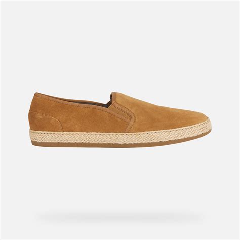 Geox® PANTELLERIA: Men's toffee Espadrilles | Geox® SS