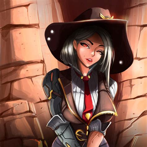 Ashe Overwatch By Sanjayblack On Deviantart