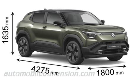 Suzuki E Vitara 2025 Dimensions Boot Space Weight And Similars