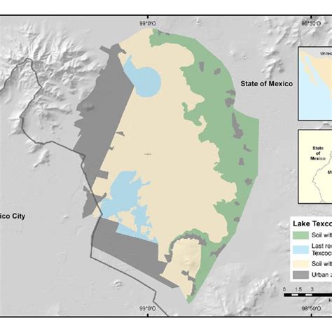 Map of the Federal Zone of Lake Texcoco, 1970. Produced by: Gabriel ...