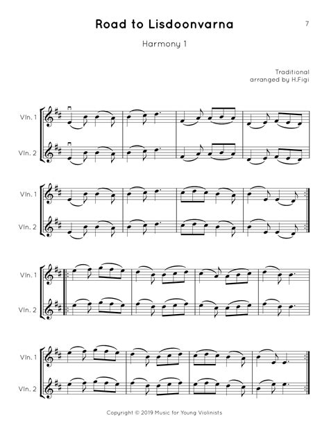 Yeni [22 ] Easy Violin Duets Beginners Preview 14 Easy Duets For Violin S0 267305 Sheet