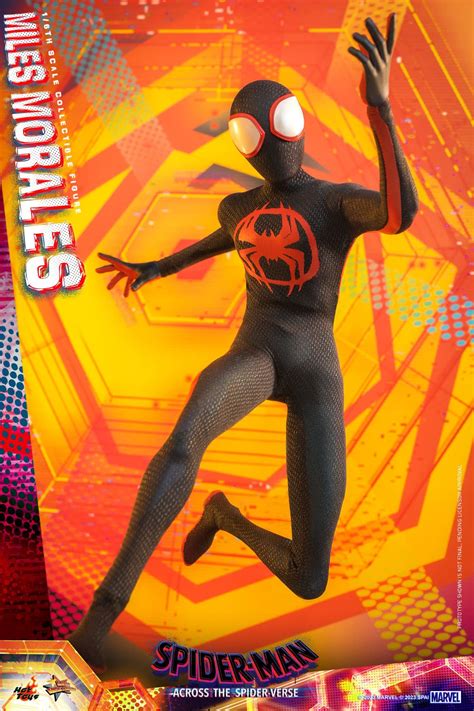 Miles Morales Spider Man Swing On Into Hot Toys With New Figure