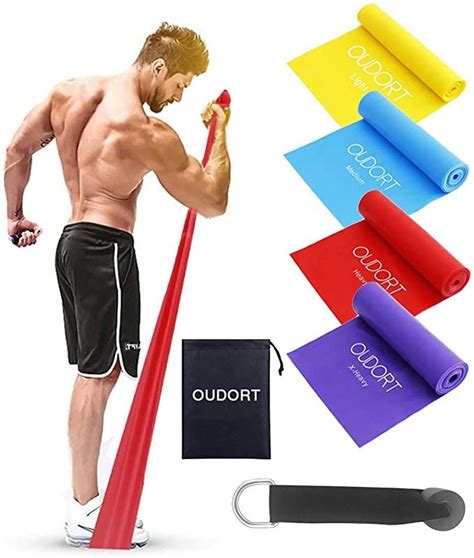 Oudort Fitnessb Nder Er Set Theraband Professionell Resistance Bands