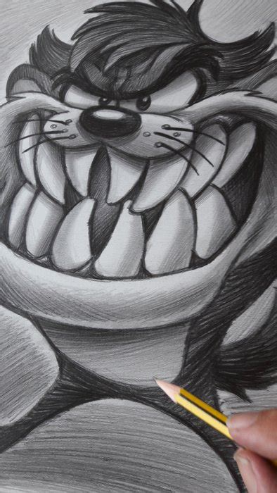 Tasmanian Devil By Joan Vizcarra Original Pencil Drawing Catawiki