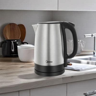 Чайник электрический Midea MK-8029, 2200Вт, нержавеющая сталь – купить ...