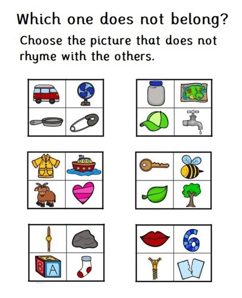 Which One Does Not Belong Worksheet Live Worksheets Worksheets Library
