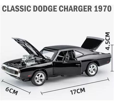 Miniatura Velozes E Furiosos Dodge Charger Dom Toretto 1 28 à venda em