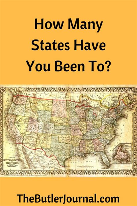 States I Ve Visited Map