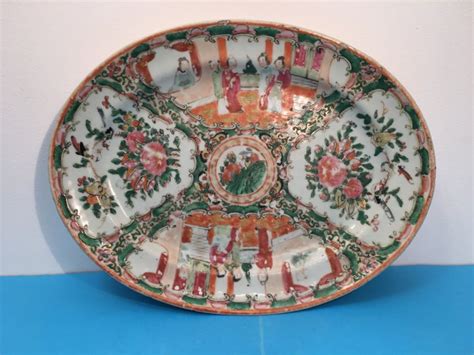 Platter Canton Famille Rose Porcelain China Th Catawiki