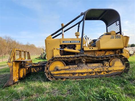 1967 John Deere 350 dozer | Live and Online Auctions on HiBid.com