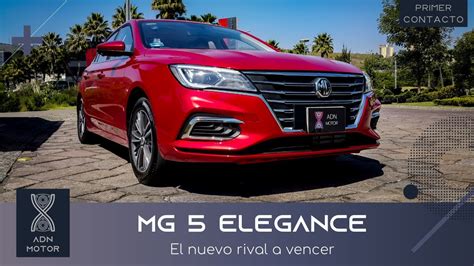 MG 5 Elegance Un nuevo competidor con ADN Británico Primer Contacto