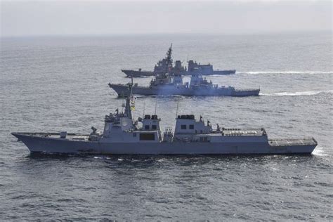 美韓反潛、海上射擊聯合軍演 出動9艦2機加強作戰力應對北韓 Ettoday國際新聞 Ettoday新聞雲