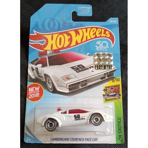 Hot Wheels Lamborghini Countach Police Car Factory Sealed Shopee Malaysia