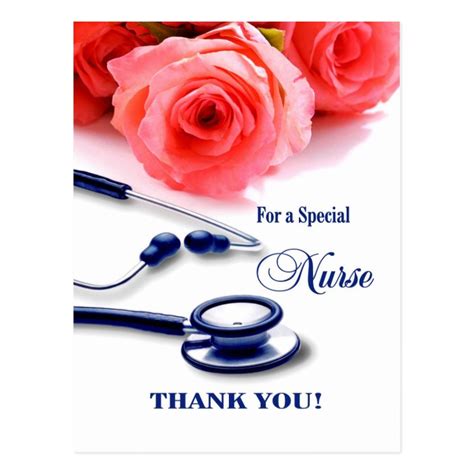 Thank You Nurse .Customizable Postcards | Zazzle.com