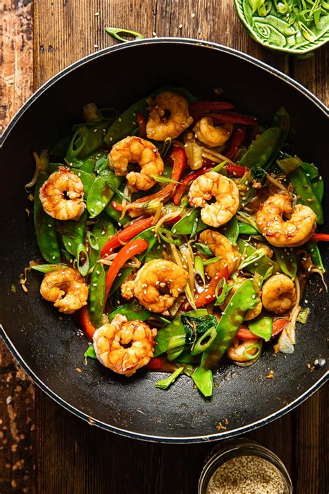 easy prawn stir fry vikalinka
