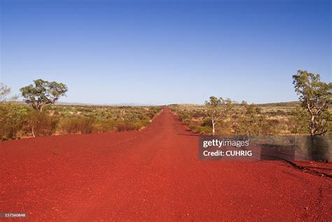 A Shot Of The Outback Track In The Daytime High-Res Stock Photo - Getty ...