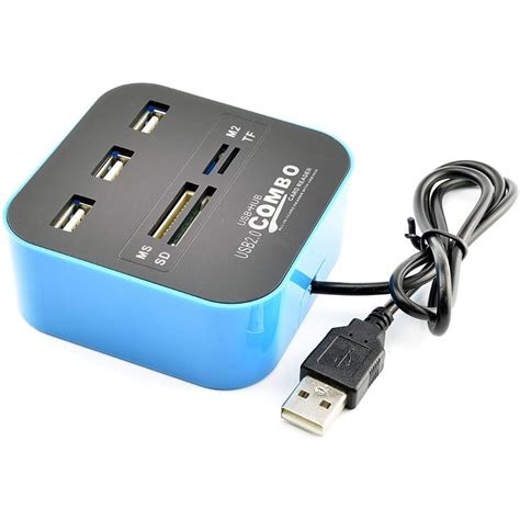 Lector De Multi Tarjeta Con Puertos Usb Hub Koneet Tu Experto