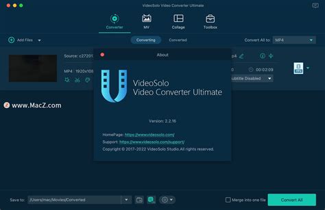 Videosolo Video Converter Ultimate Mac