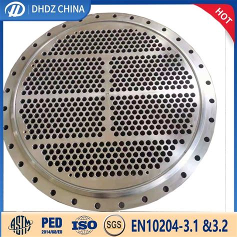 Fixed Tubesheet For Heat Exchanger Fixed Tube Sheet And Forged Disc