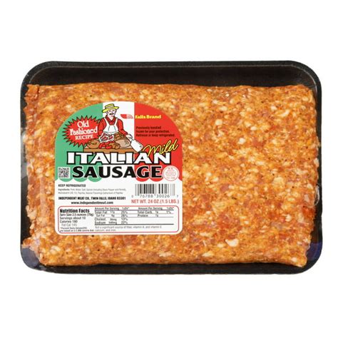 Falls Brand™ Mild Italian Sausage 15 Lbs