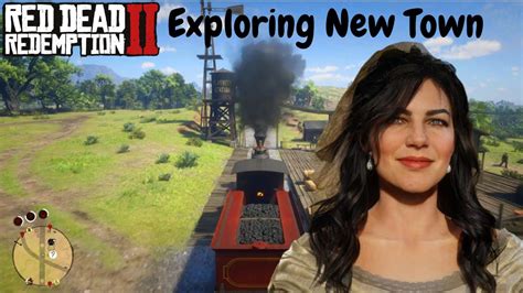 Exploring New Town Train Hijacking Red Dead Redemption 2 In 4K