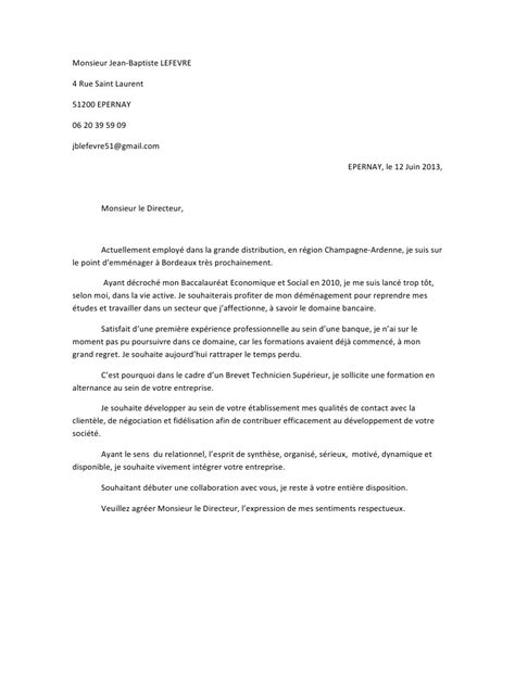 Lettre De Motivation Int Grer Votre Entreprise Laboite Cv Fr