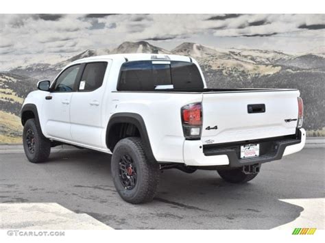 2019 Super White Toyota Tacoma Trd Pro Double Cab 4x4 133957210 Photo 3 Car