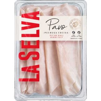 Pechuga De Pavo Cocida En Lonchas Sin Gluten Sin Lactosa Envase 100 G