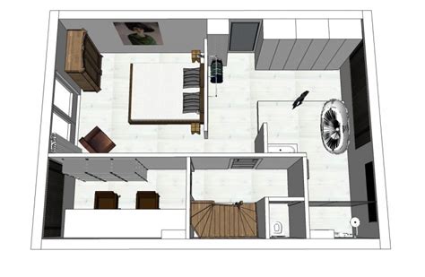 Interieurontwerp Voor Slaapkamer Badkamer En Zolder In De Bilt Offiz