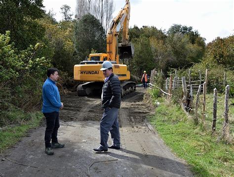 En Puqueld N Se Trabaja Para Mejorar Los Caminos Interiores De La Comuna