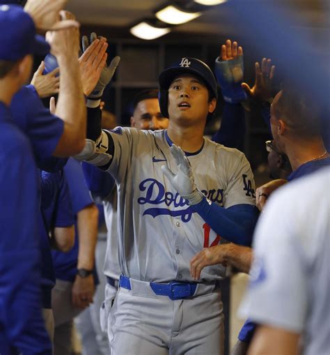 ドジャースが大谷翔平＆ベッツのアベック弾で4連勝 レジェンド左腕カーショーは復帰後初の白星 Mlb写真ニュース 日刊スポーツ