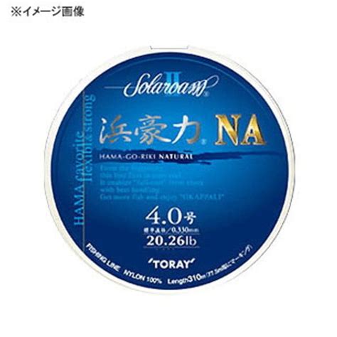 東レモノフィラメントtoray ソラロームii 浜豪力 Na 310m A75l｜アウトドア用品・釣り具通販はナチュラム