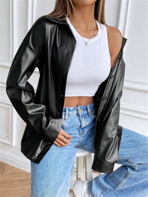 Search Black Jacket Shein Usa