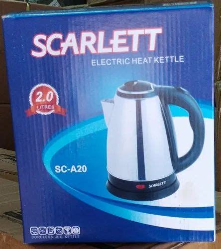 Stainless Steel Scarlett Electric Kettle Capacity Litre Ltr At Rs