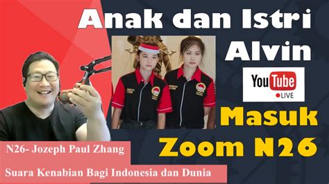 Istri Dan Anak Alvin Lim Live Now YouTube