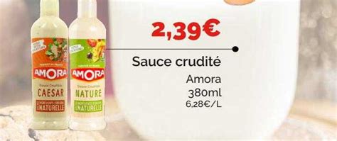 Promo Sauce Crudité Amora Chez Coccinelle Supermarché Icatalogue Fr