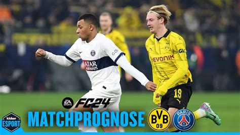 FC 24 Prognose Borussia Dortmund Gegen Paris St Germain Champions