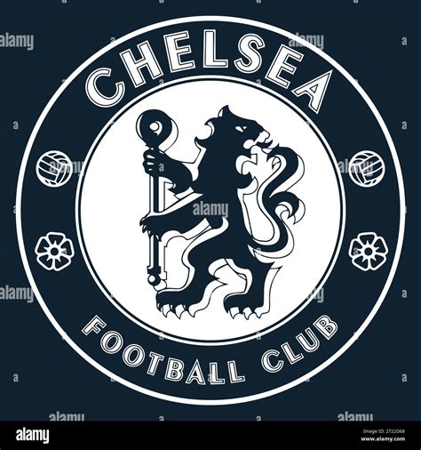 Chelsea badge football Stock Vector Images - Alamy