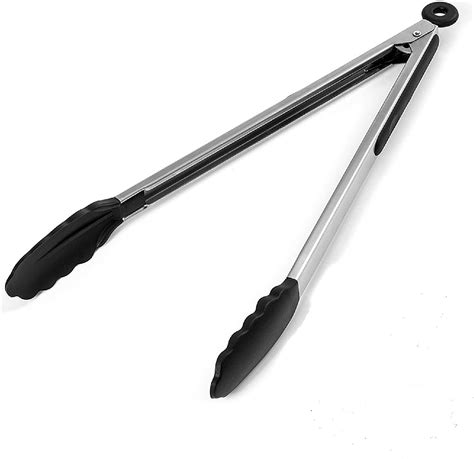 Amazon Vaoruteng Long Kitchen Grill Tongs Heavy Duty Stainless