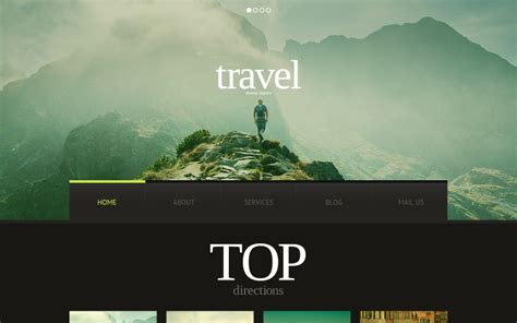 Plantilla De Sitio Web Adaptable Para Agencias De Viajes