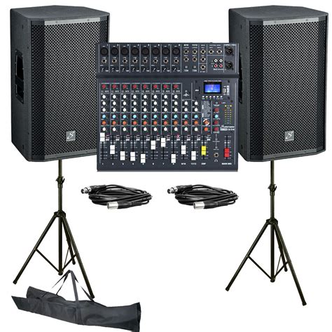 PA System Ahuja Studiomaster JBL Yamaha QSC